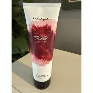 Kindred Goods Velvet Woods & Magnolia Body Cream 8 Oz *Read*